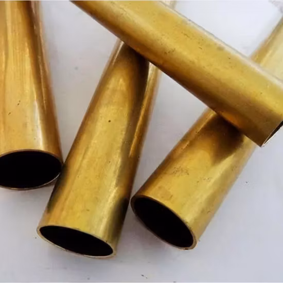 ASTM B280, класс C21000 C23000 C26000 C27000 C27400 C28000 Полированная медная латунная бронзовая труба / Медная латунная бронзовая трубка 1/2 дюйма